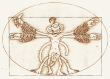 Vitruvian-ape